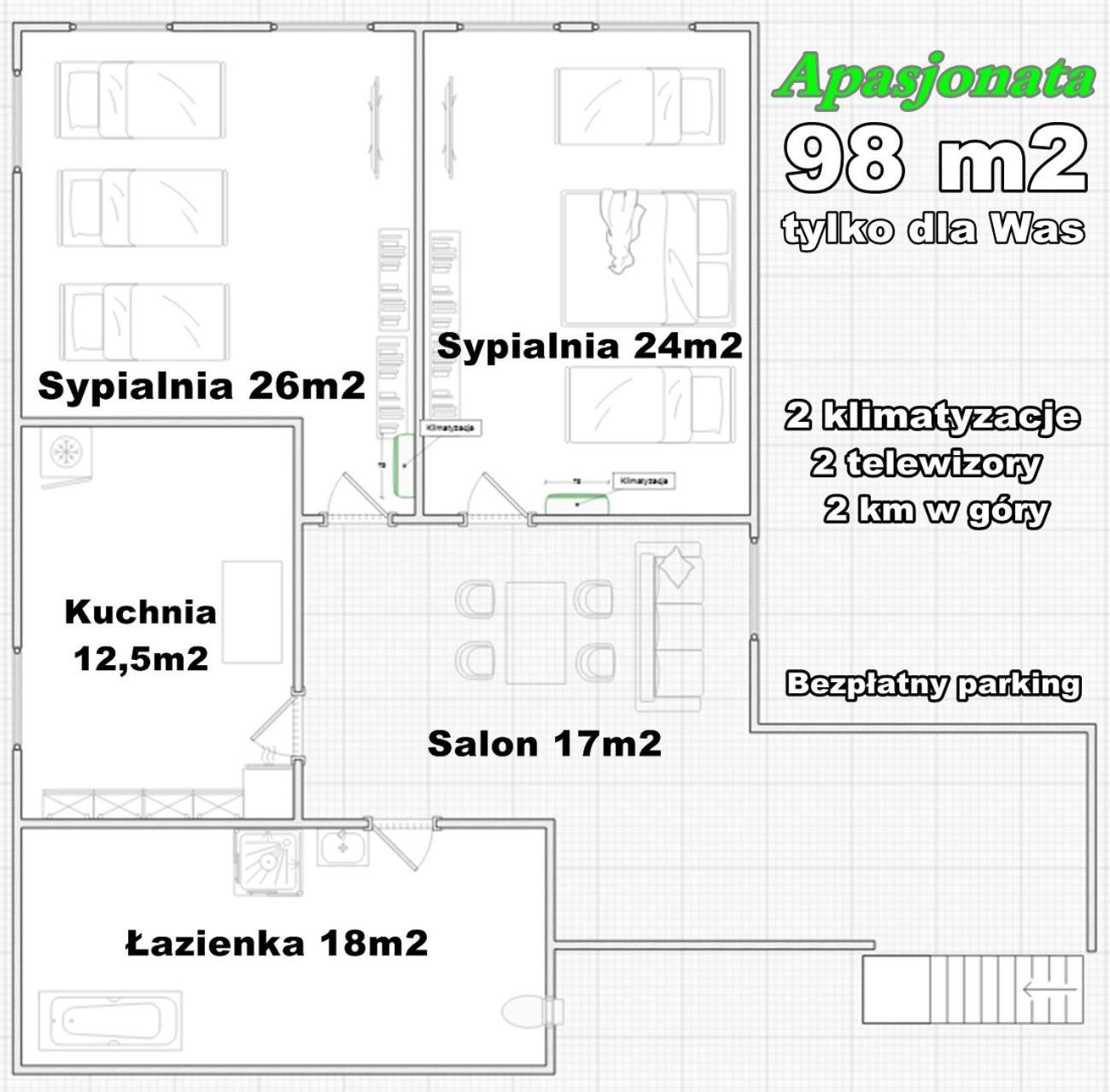 Apartamento Apasjonata Świdnica Exterior foto